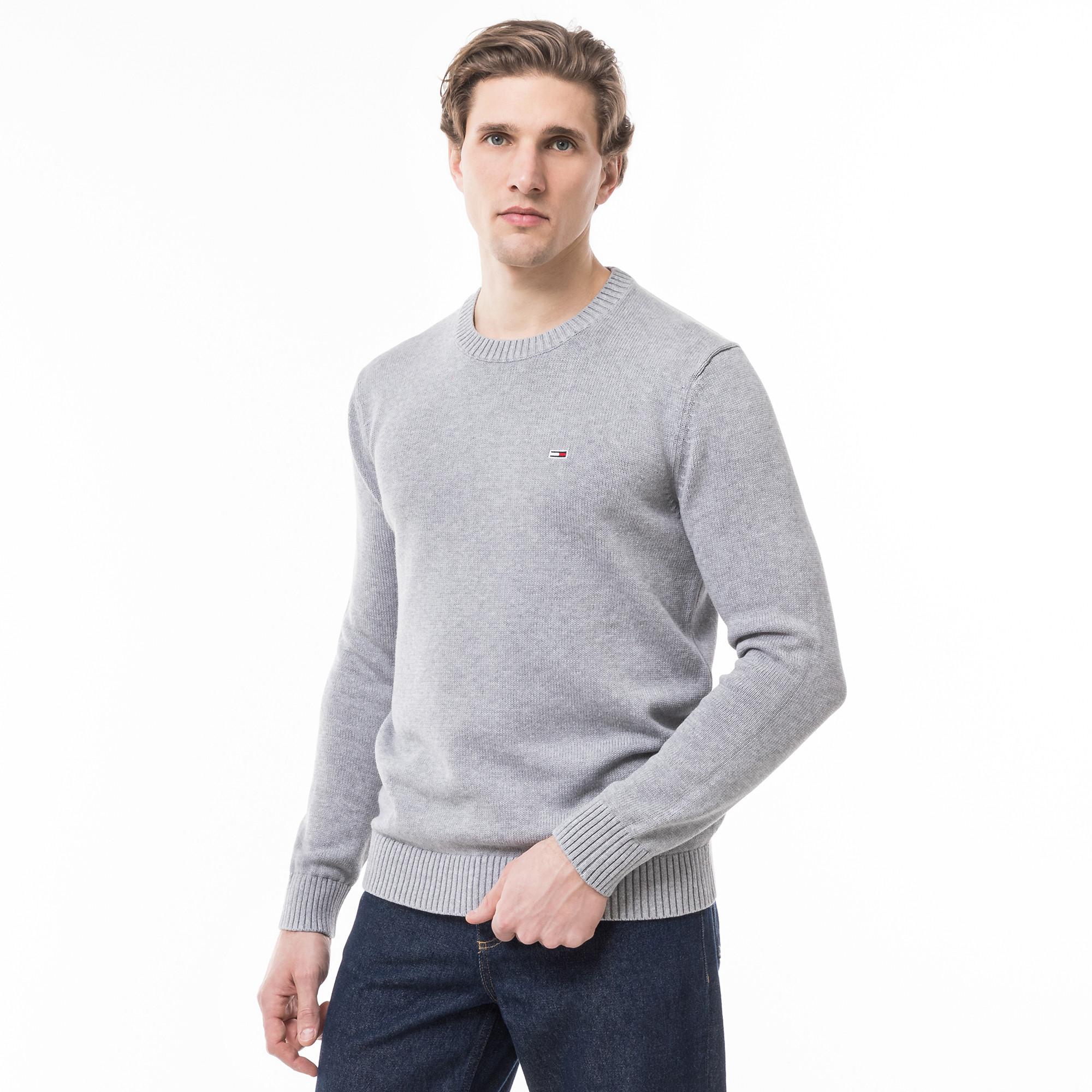 TOMMY JEANS TJM SLIM ESSNTLS C-NECK SWEATER Sweat-shirt 