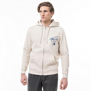 TOMMY JEANS  Felpa, con zip, con cappuccio 