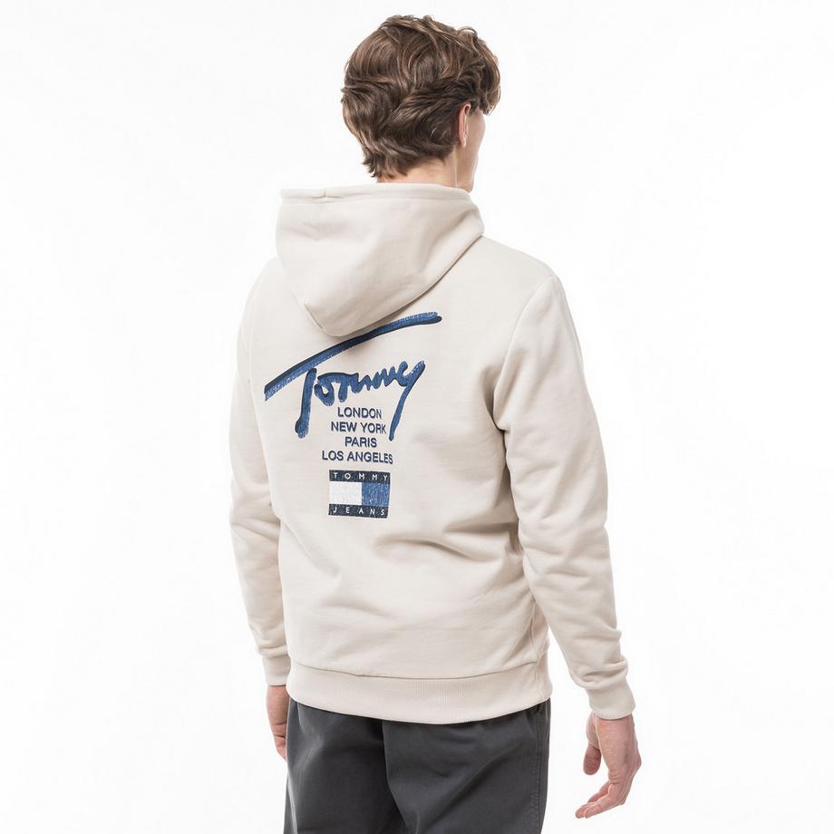 TOMMY JEANS Kapuzen Sweatjacke  