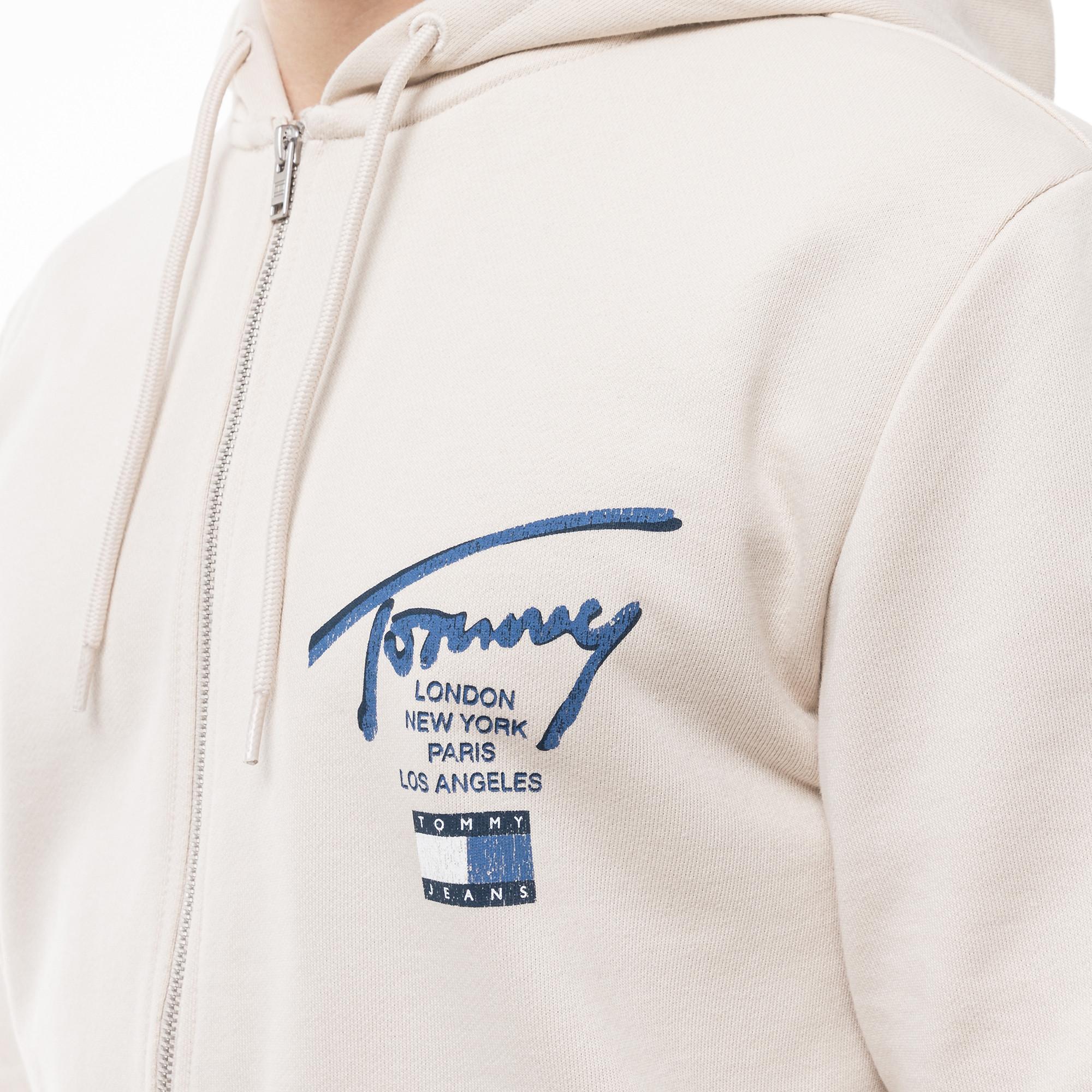 TOMMY JEANS  Sweatjacke mit Kapuze 