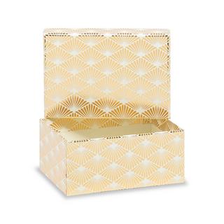 Manor Geschenkbox Muschel Gold 