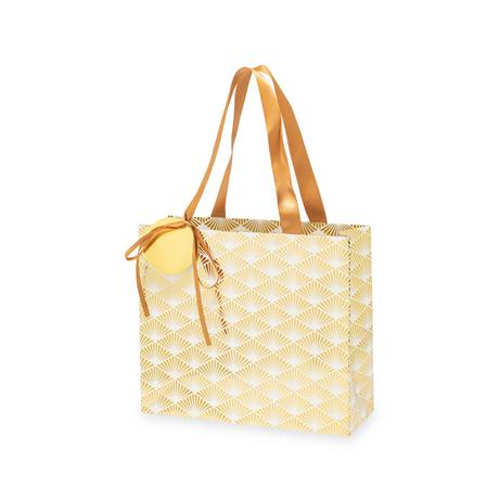 Manor Geschenktasche Muschel Gold 