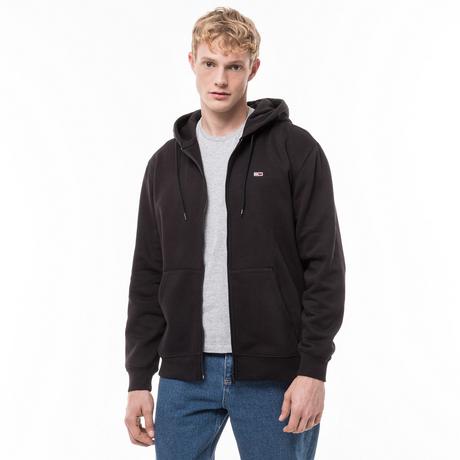TOMMY JEANS Regular Flag Zip Fleece Giacca felpata  