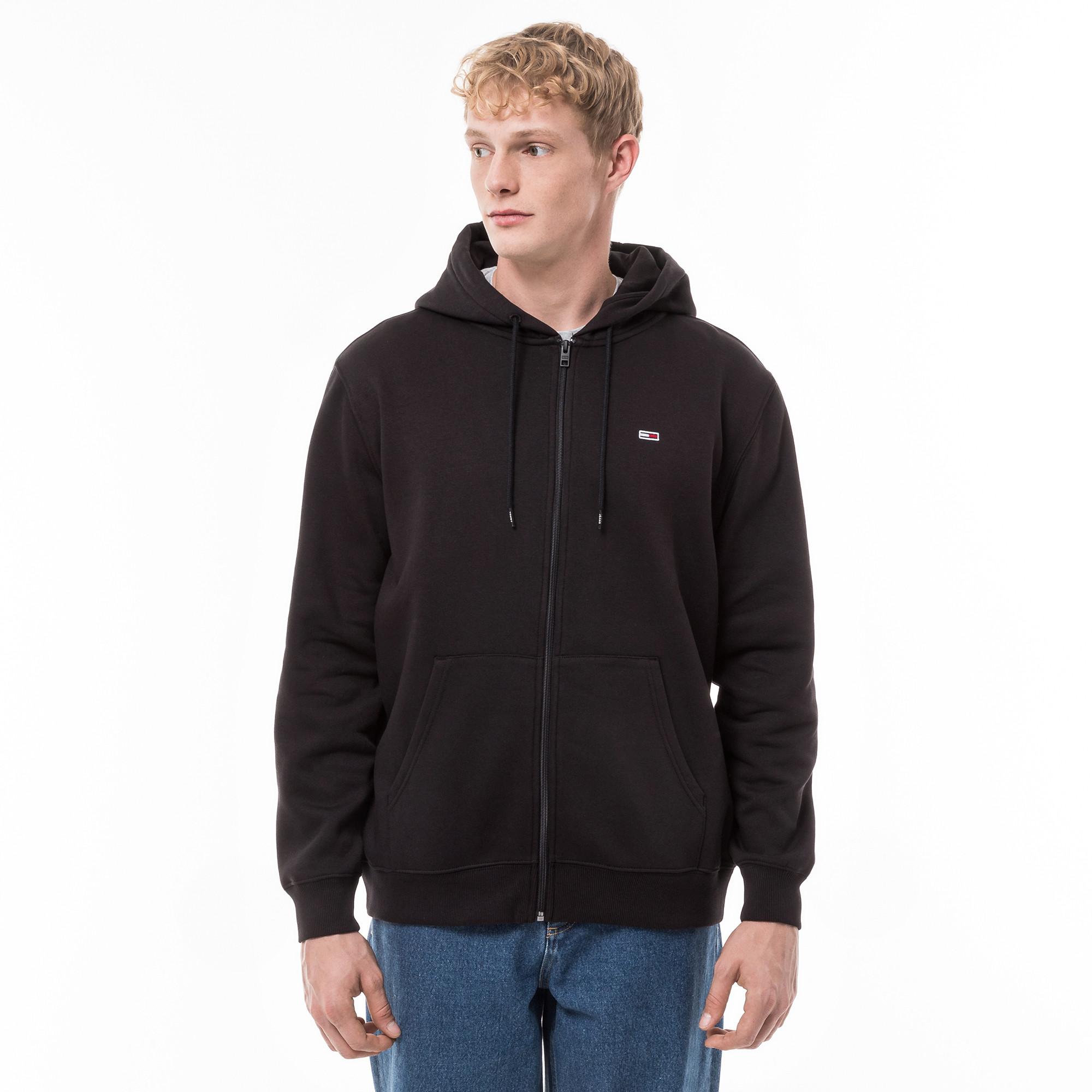 TOMMY JEANS TJM REG S FLAG ZIP FLEECE THRU Sweatjacke 