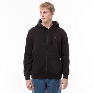 TOMMY JEANS Regular Flag Zip Fleece Veste en molleton  