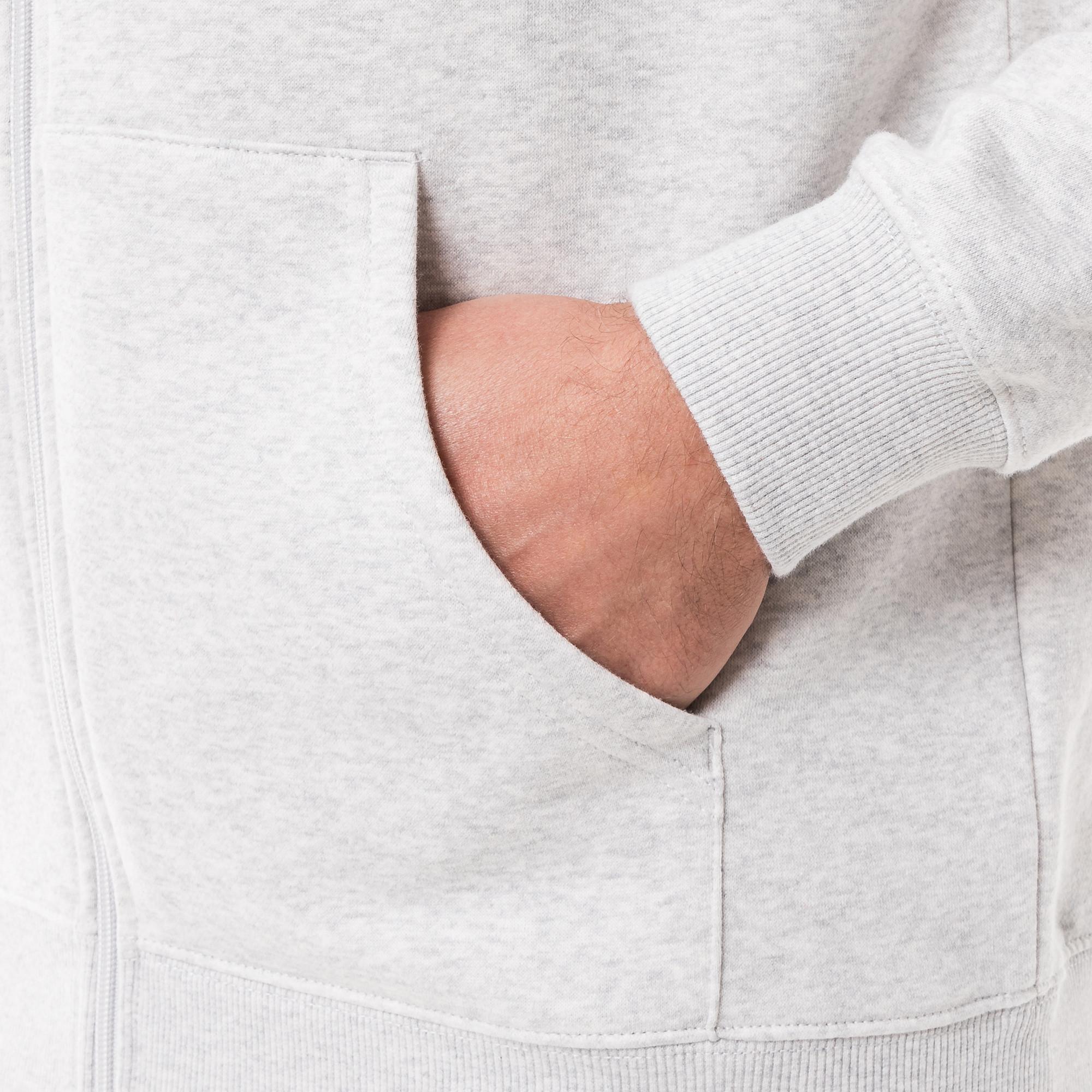 TOMMY JEANS Regular Flag Zip Fleece Veste en molleton  