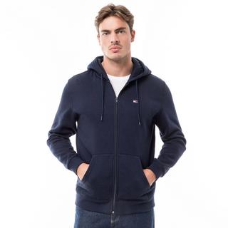 TOMMY JEANS TJM REG S FLAG ZIP FLEECE THRU Sweatjacke 