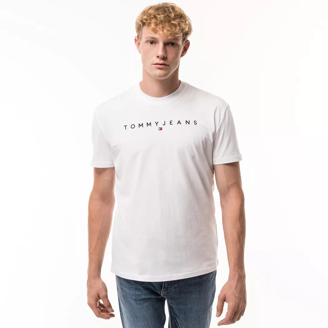 Tommy Jeans T-shirt à Manches Courtes Dm0dm20744 White M Homme 3