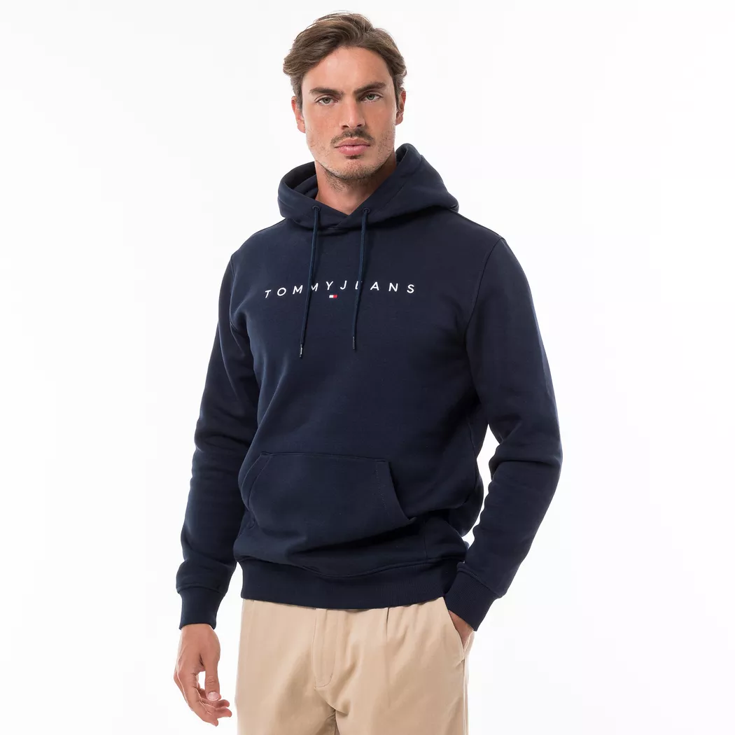 Tommy Jeans Sweat à Capuche Dm0dm20746 Dark Night Navy M Homme