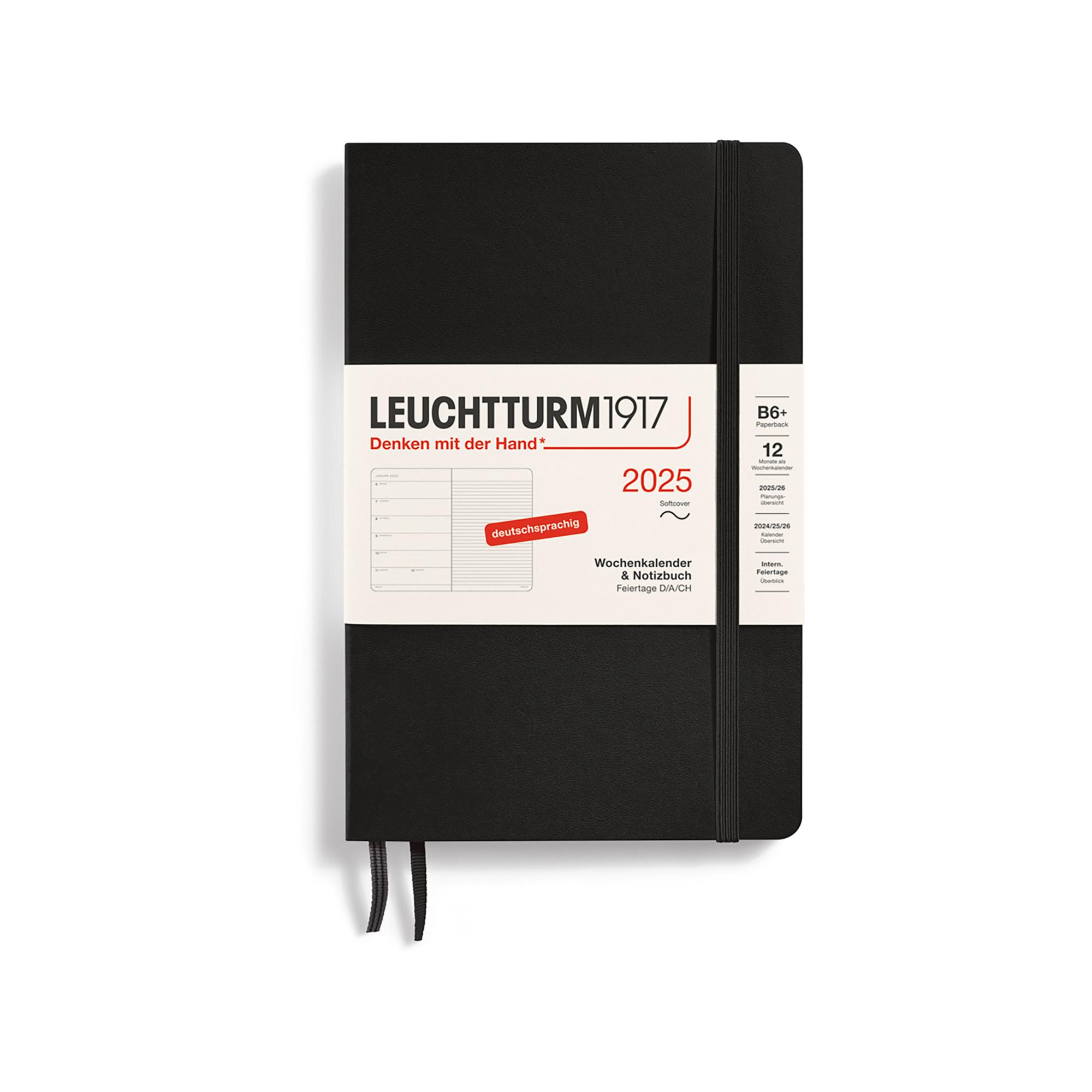 Leuchtturm1917 Wochenagenda 2025 Paperback 