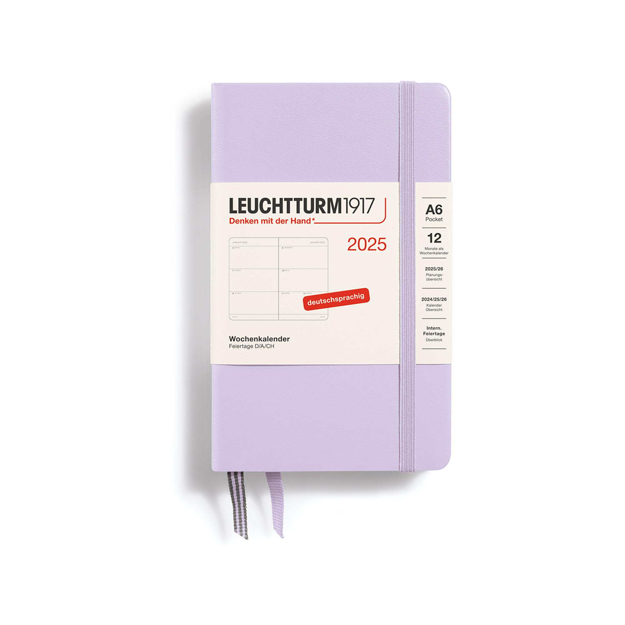 Leuchtturm1917 Agenda settimanale 2025 Pocket 