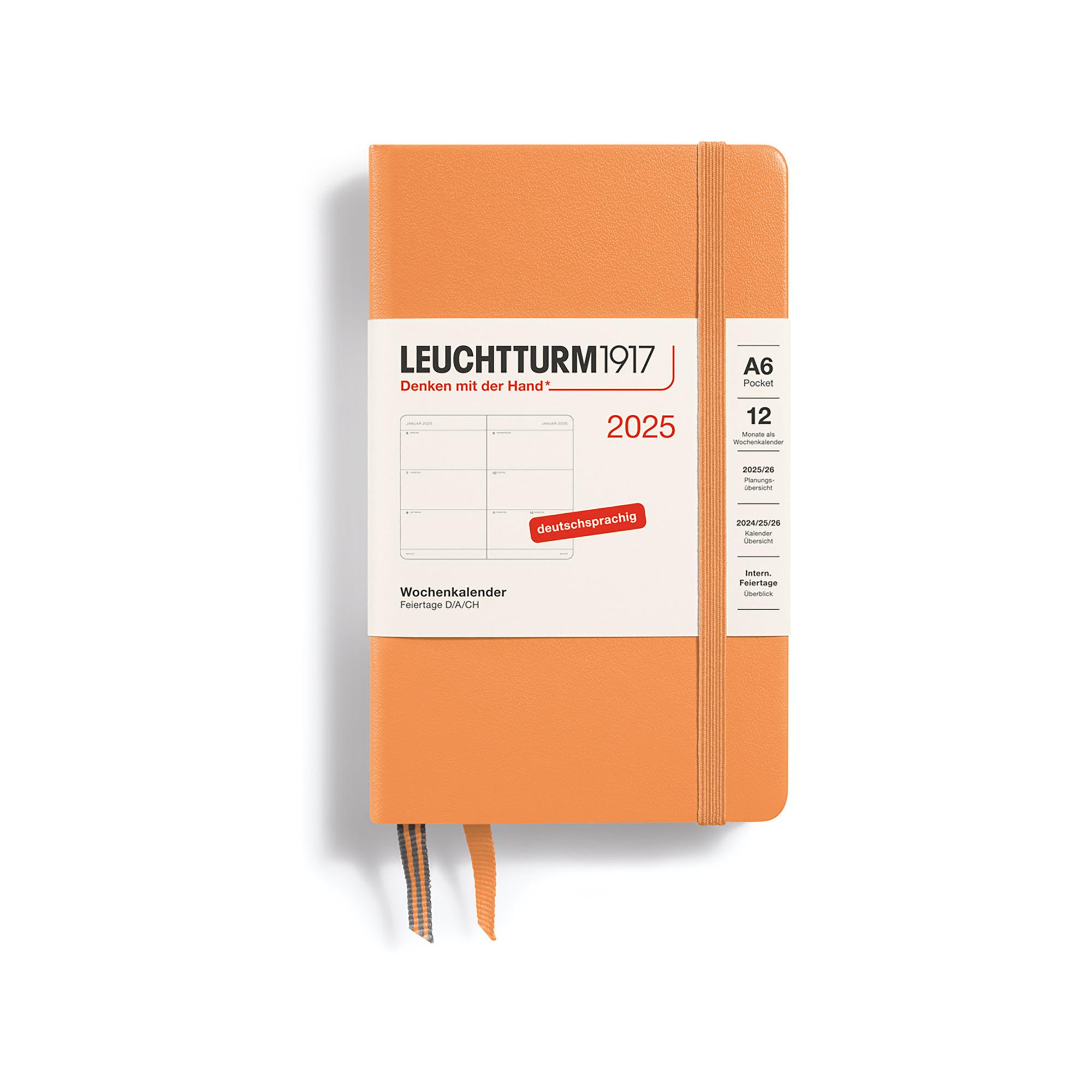 Leuchtturm1917 Agenda hebdomadaire 2025 Pocket acheter en ligne MANOR