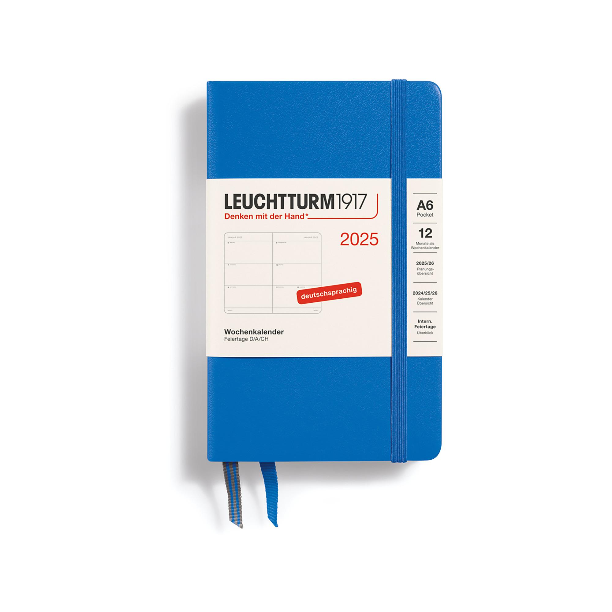 Leuchtturm1917 Agenda settimanale 2025 Pocket 