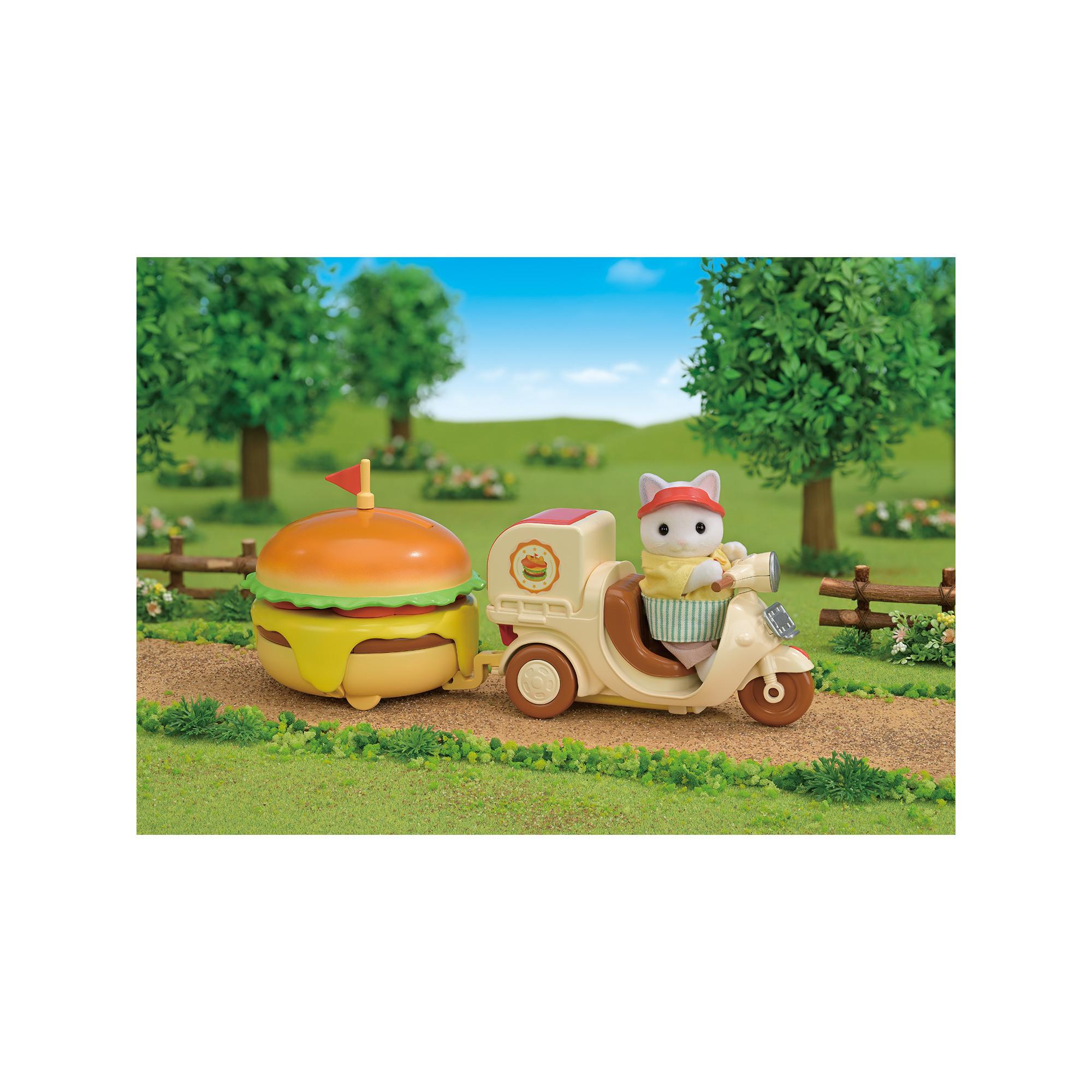 Sylvanian Families  Snack-bar mobile hamburgers 