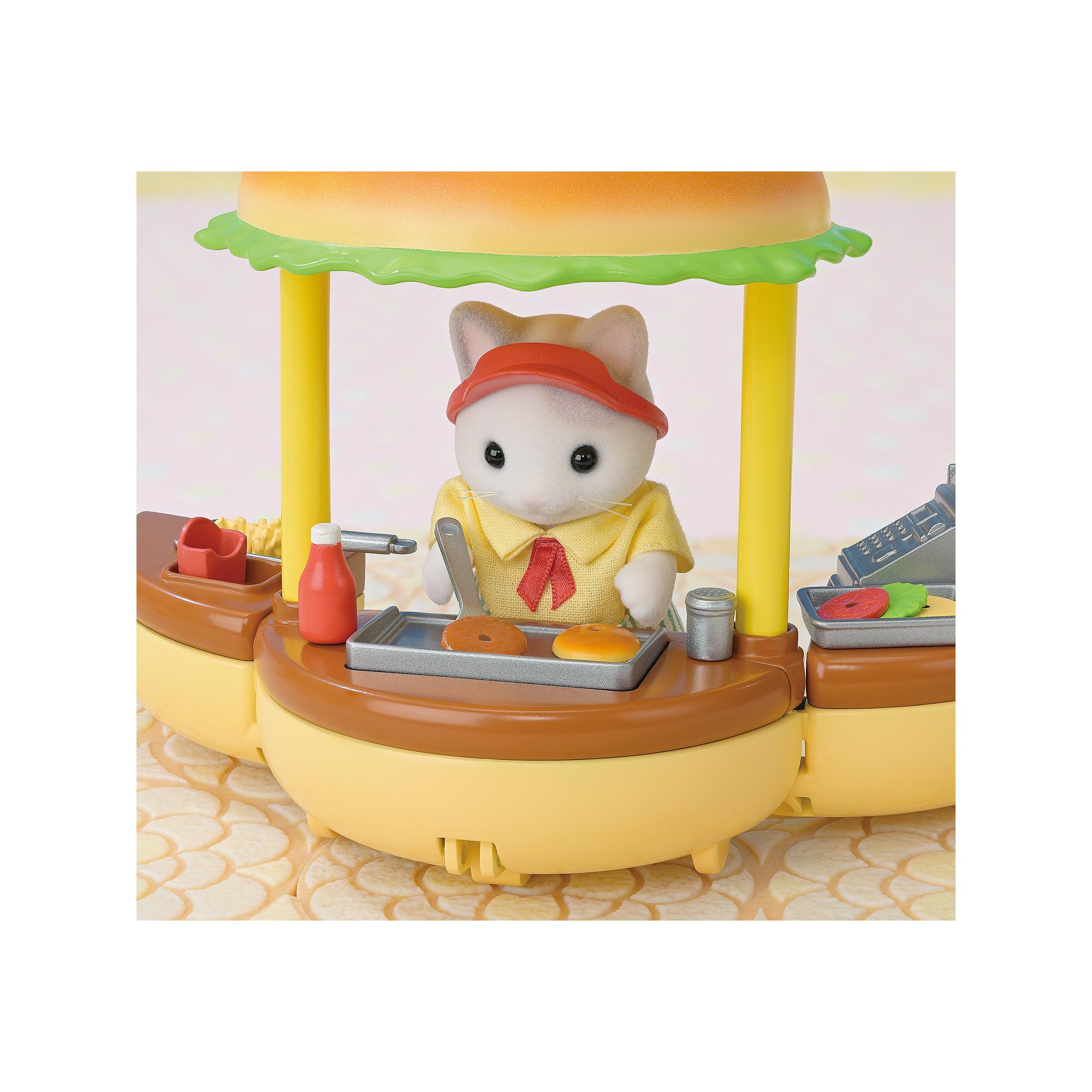 Sylvanian Families  Snack-bar mobile hamburgers 