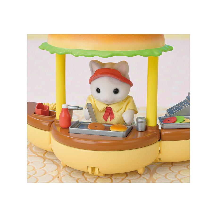 Sylvanian Families  Mobiler Hamburger Imbiss 