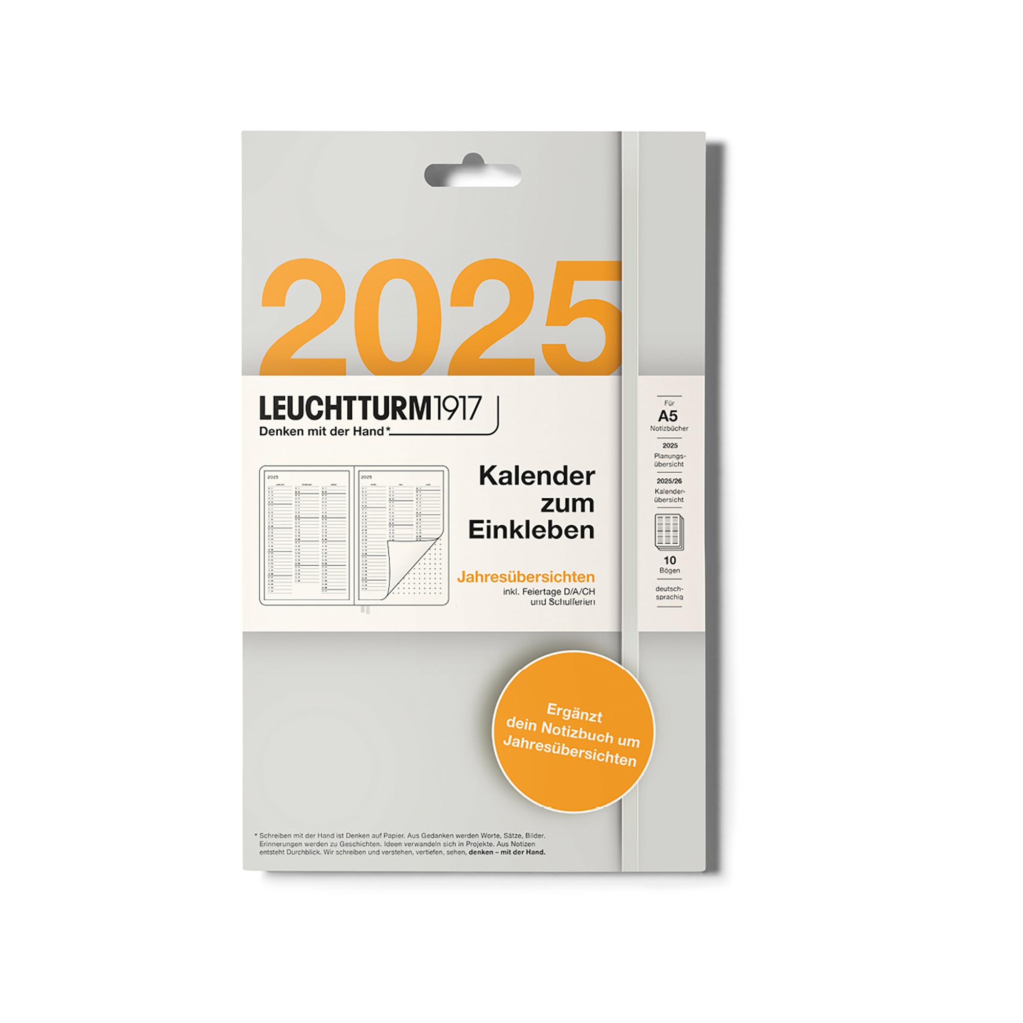 Leuchtturm1917 Autocollants pour calendrier Medium 