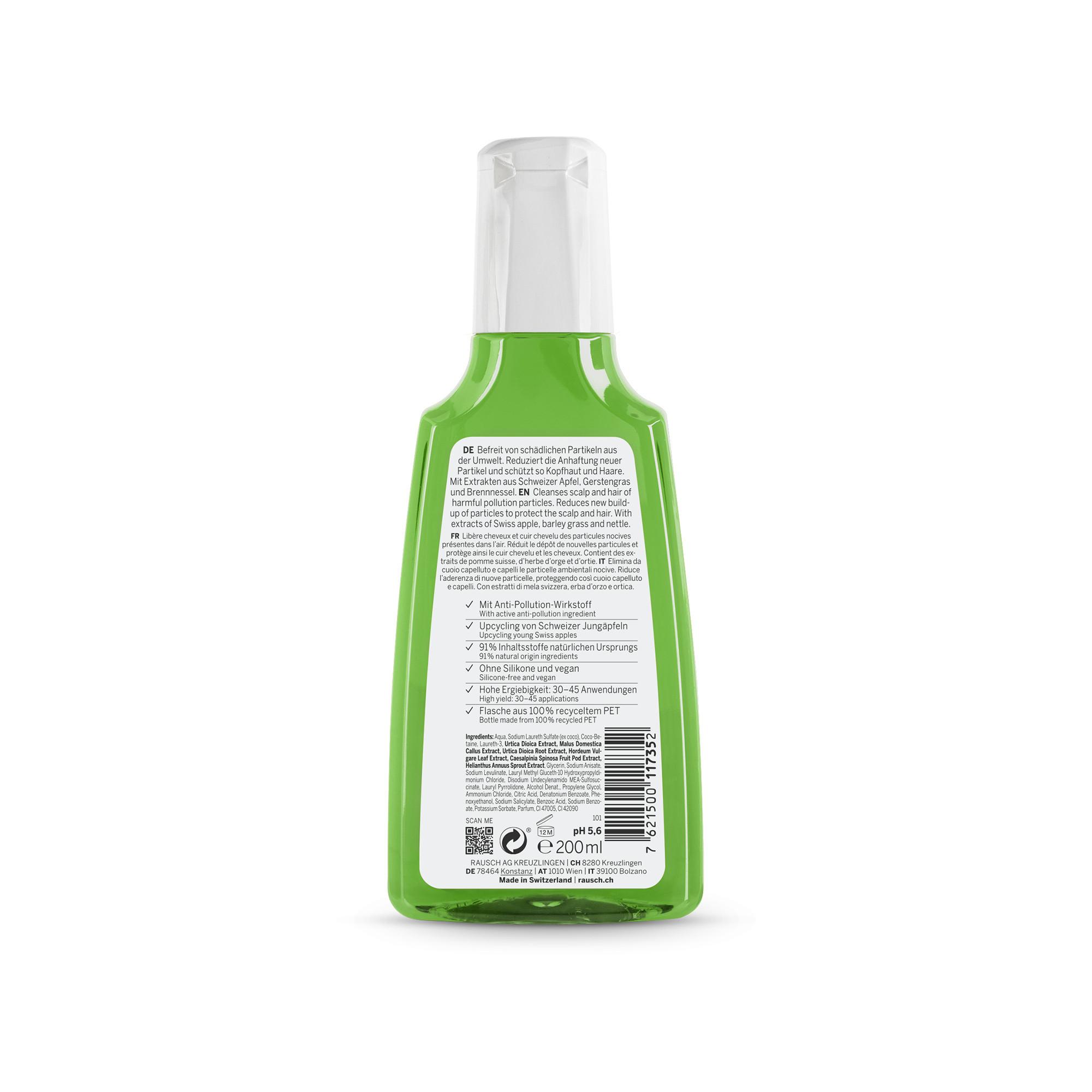 RAUSCH Schweizer Apfel Anti-Pollution-Shampoo 