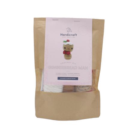 Hardicraft Set de crochet Mini bonhomme de pain d'épices 