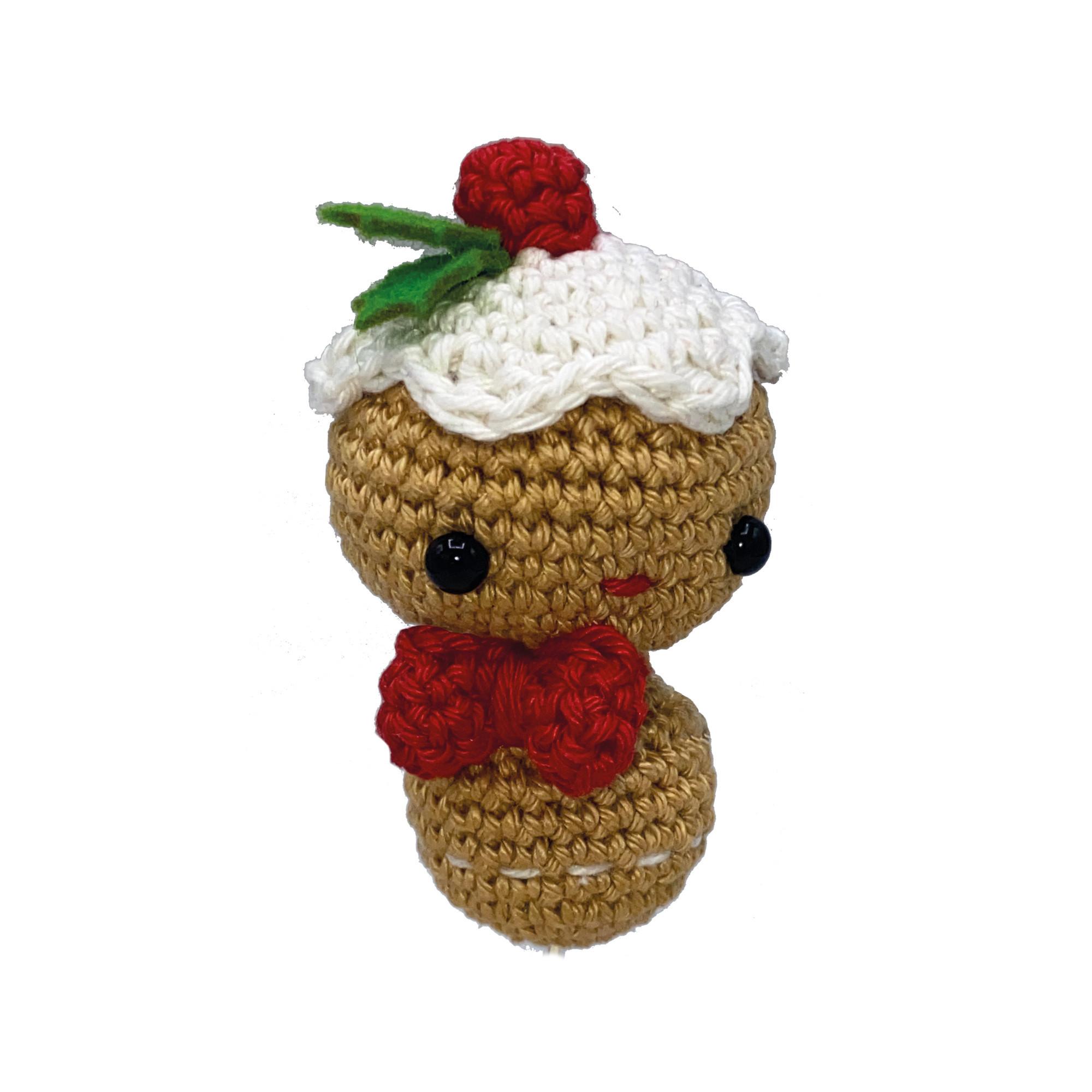 Hardicraft Set de crochet Mini bonhomme de pain d'épices 