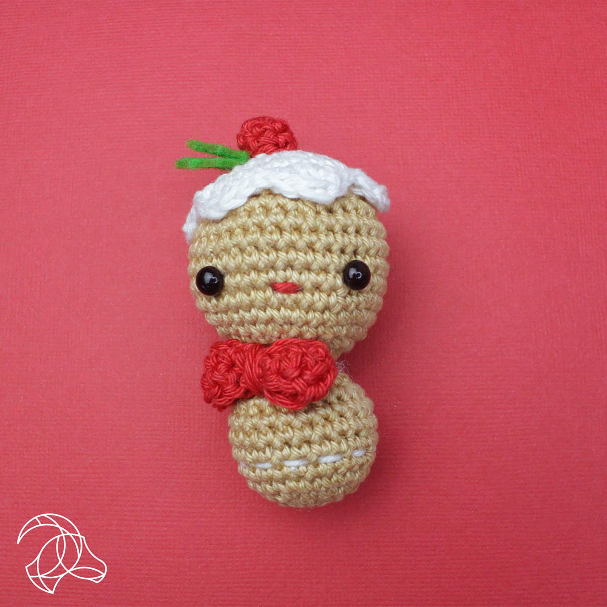 Hardicraft Set de crochet Mini bonhomme de pain d'épices 