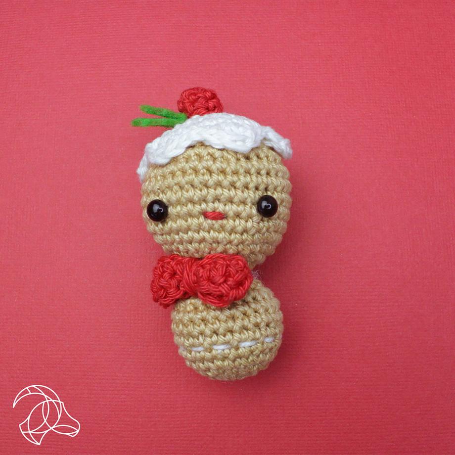 Hardicraft Set de crochet Mini bonhomme de pain d'épices 
