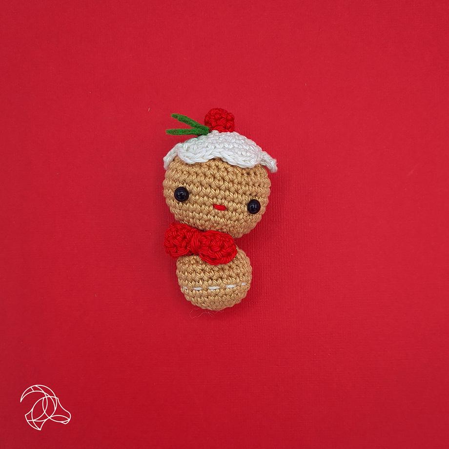 Hardicraft Set de crochet Mini bonhomme de pain d'épices 
