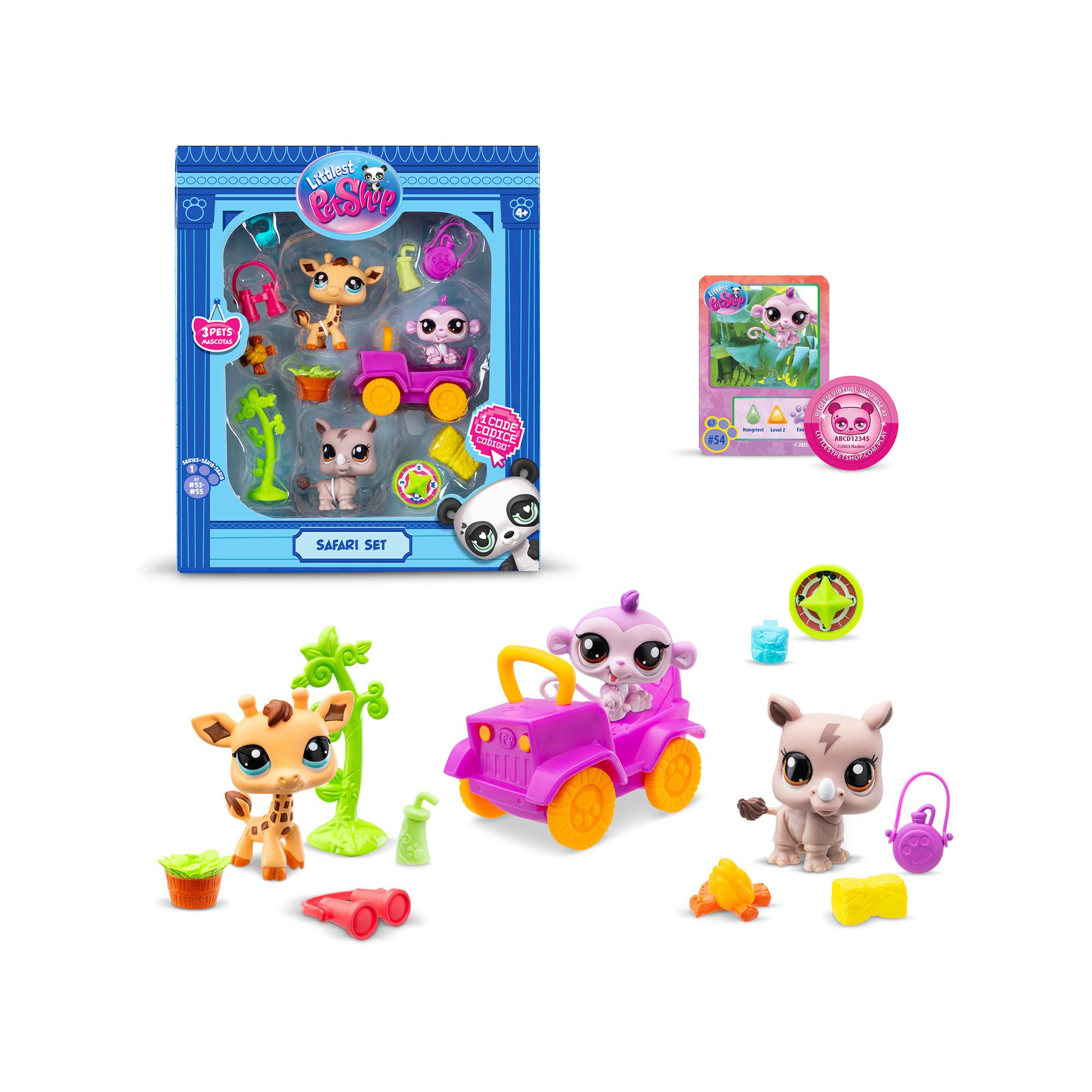 Littlest PetShop  Set de figurines de jeu Safari 