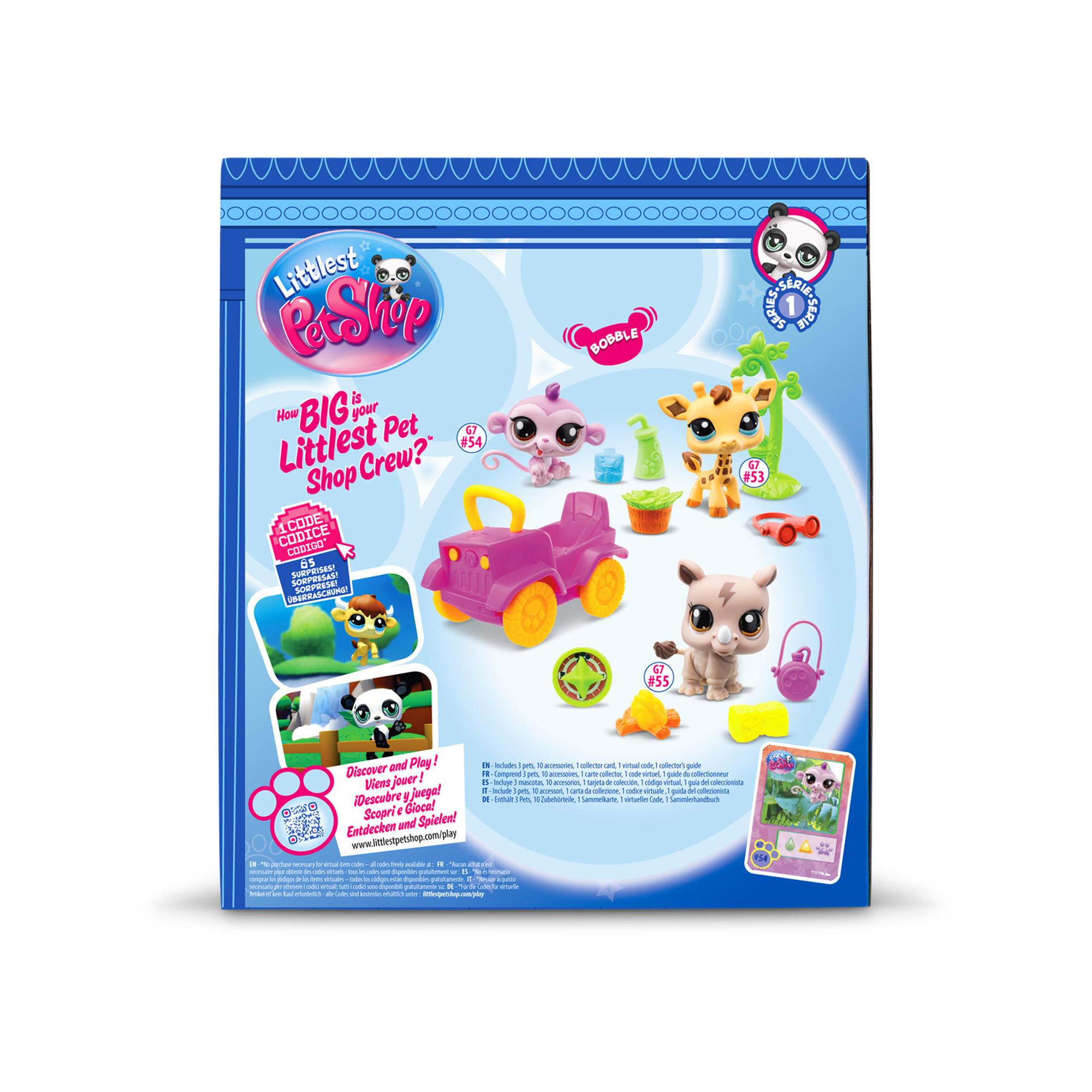 Littlest PetShop  Safari Spielfiguren-Set 