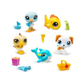 Littlest PetShop  Beach 5 pets Set 