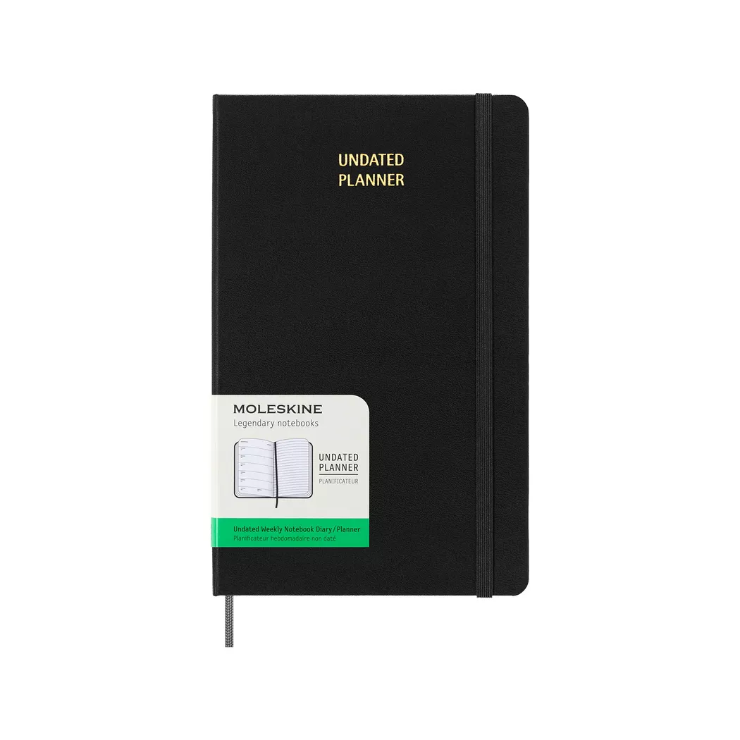 MOLESKINE - Wochenkalender, DIN A5, Black