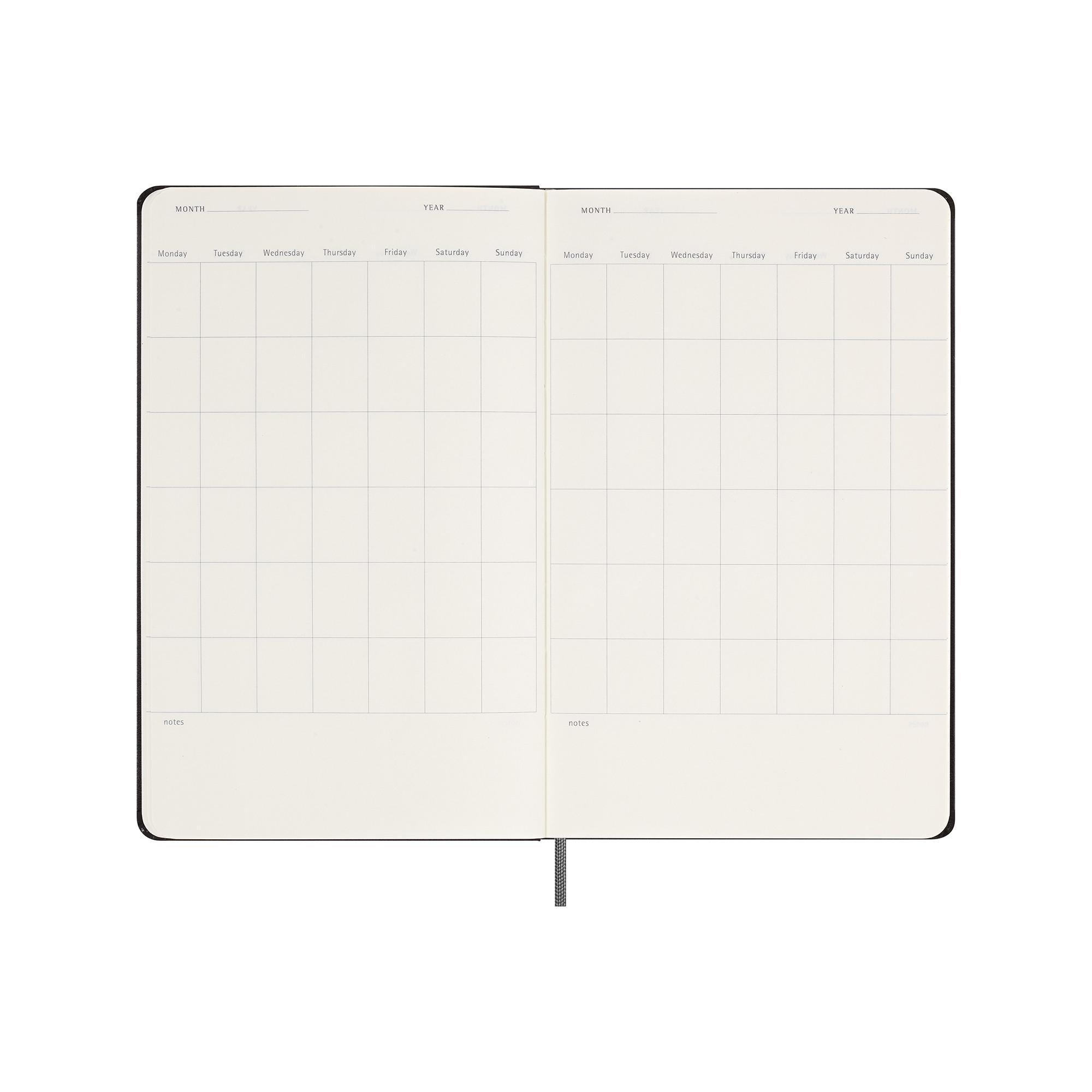 MOLESKINE Calendario settimanale Hardcover 