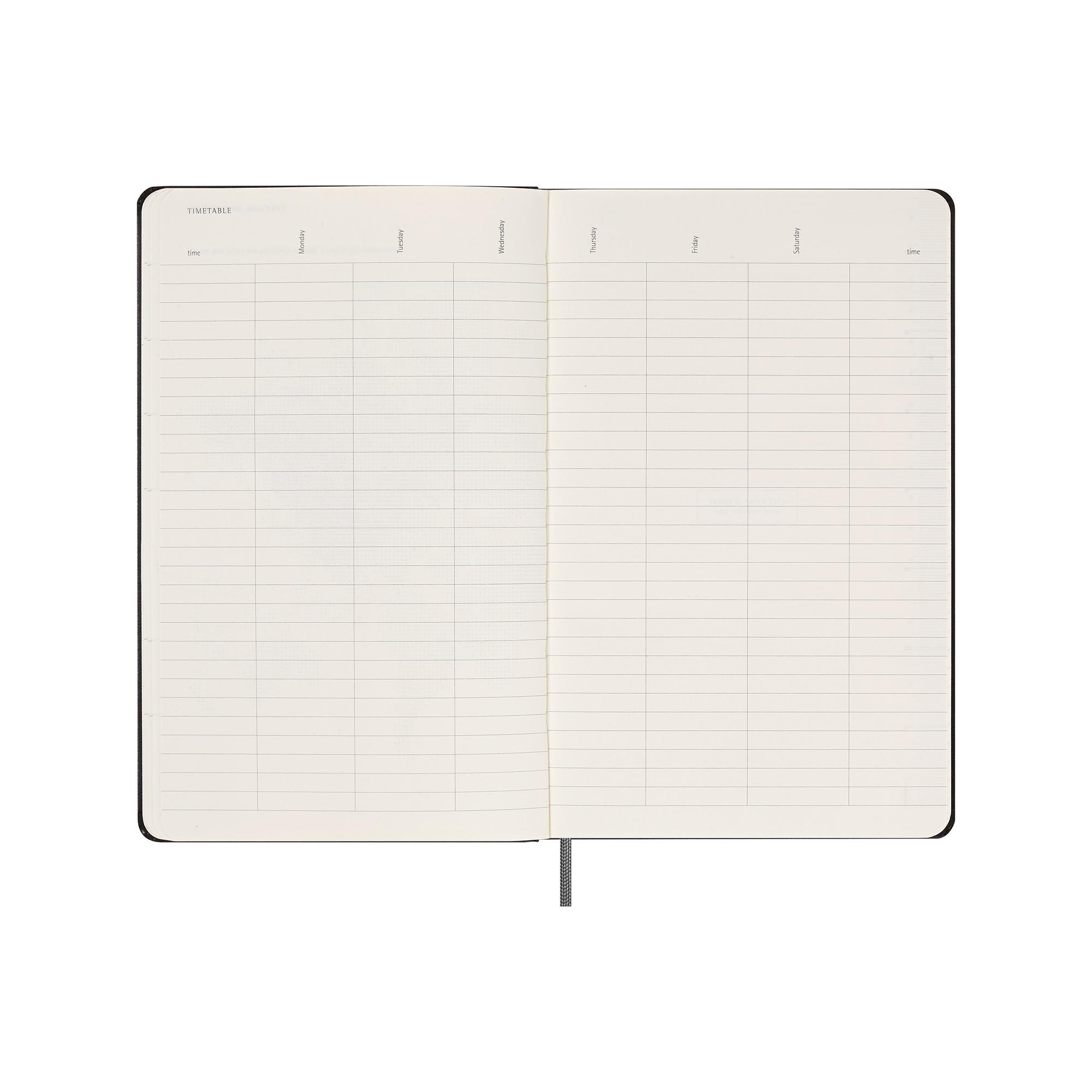 MOLESKINE Wochenkalender Hardcover 