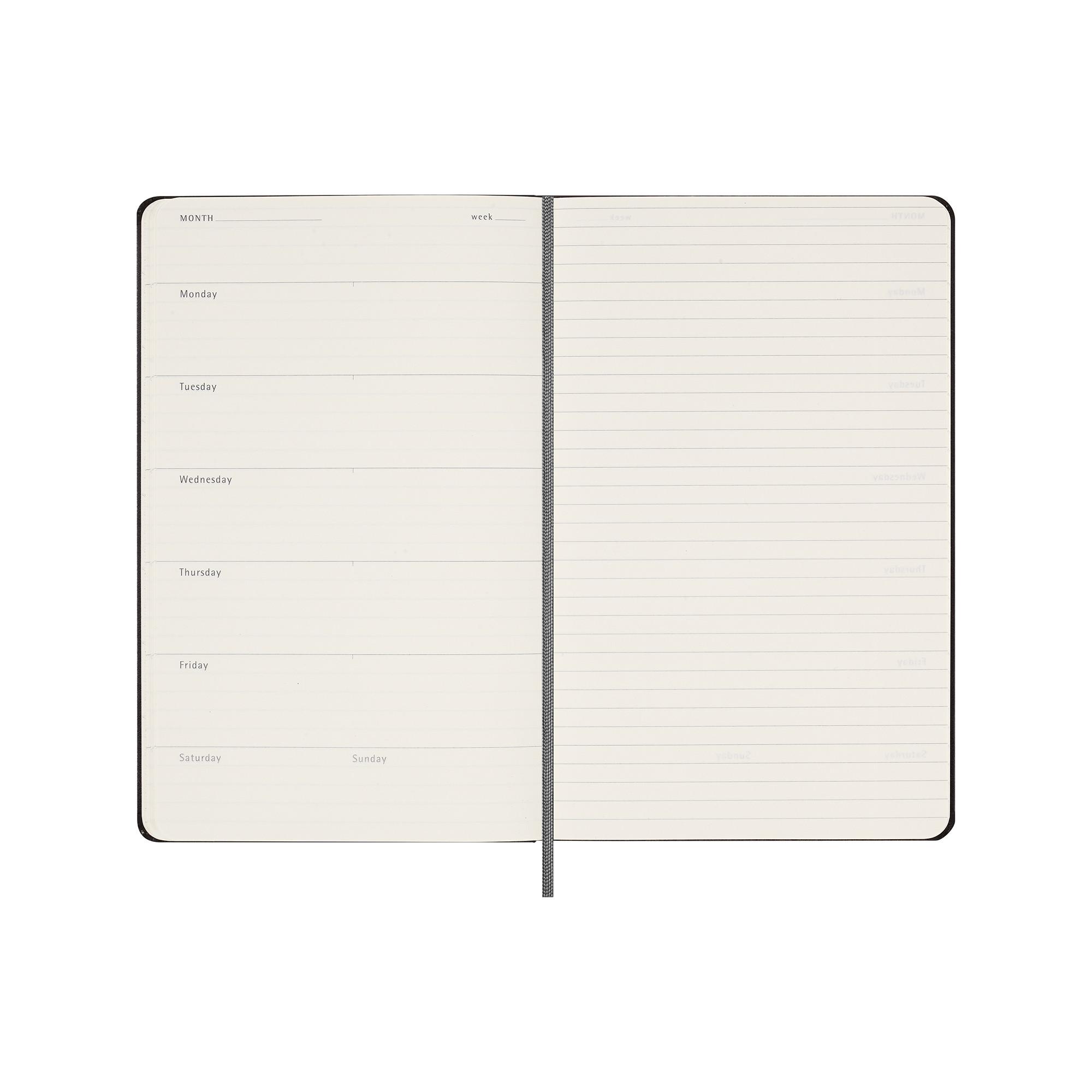 MOLESKINE Wochenkalender Hardcover 