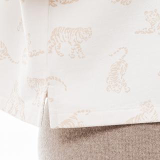 Juvia Felpa Stampa Tigre  