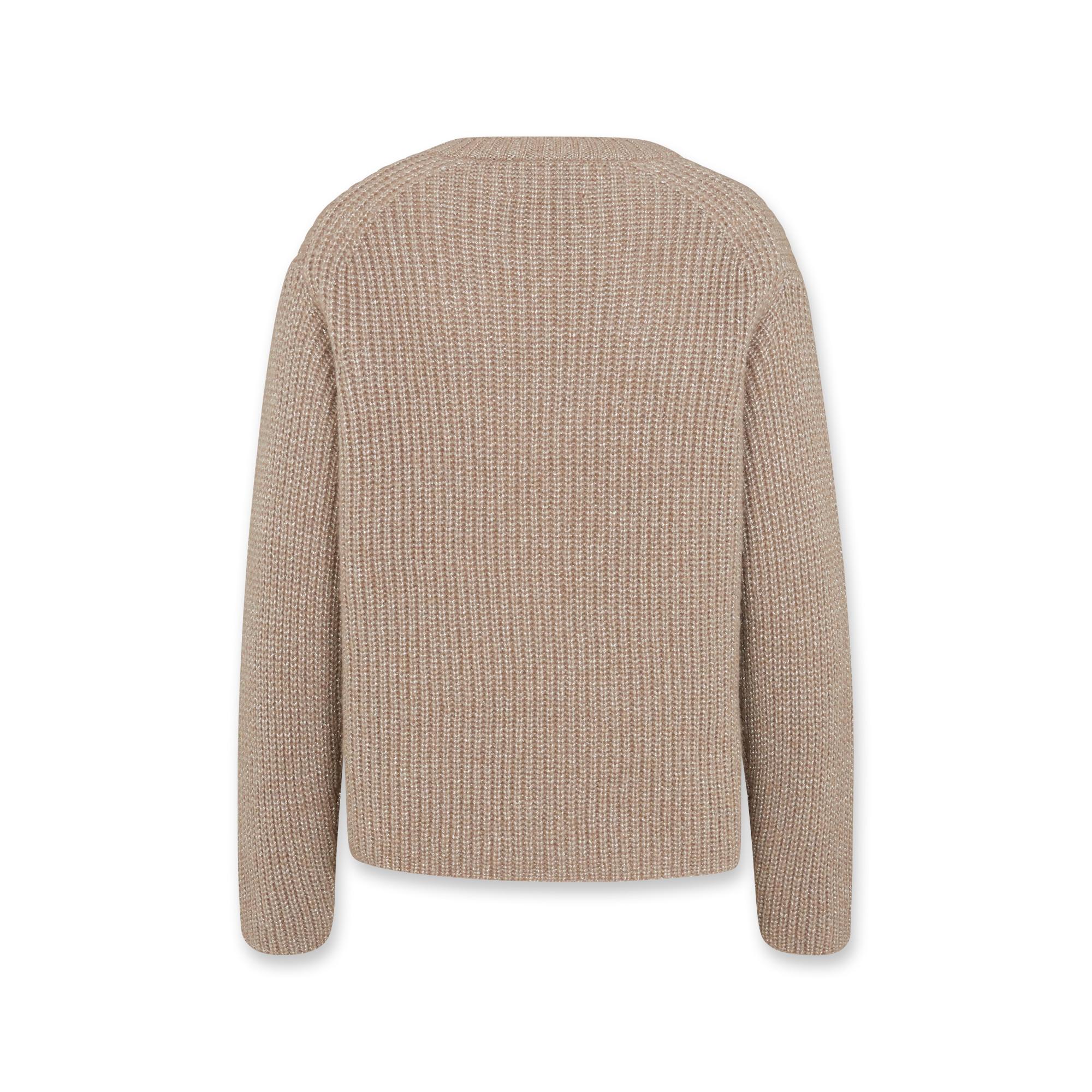 Juvia Felpa in maglia a coste girocollo  