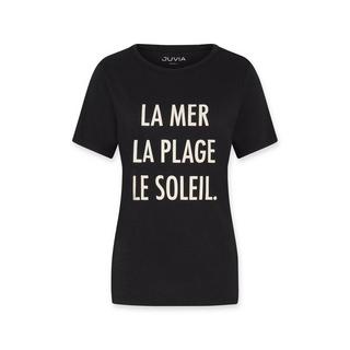 Juvia T-Shirt Maniche Corte Stampa La Mer  