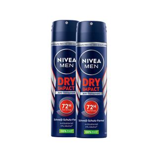 NIVEA  DEO Dry Impact Spray Male DUO 