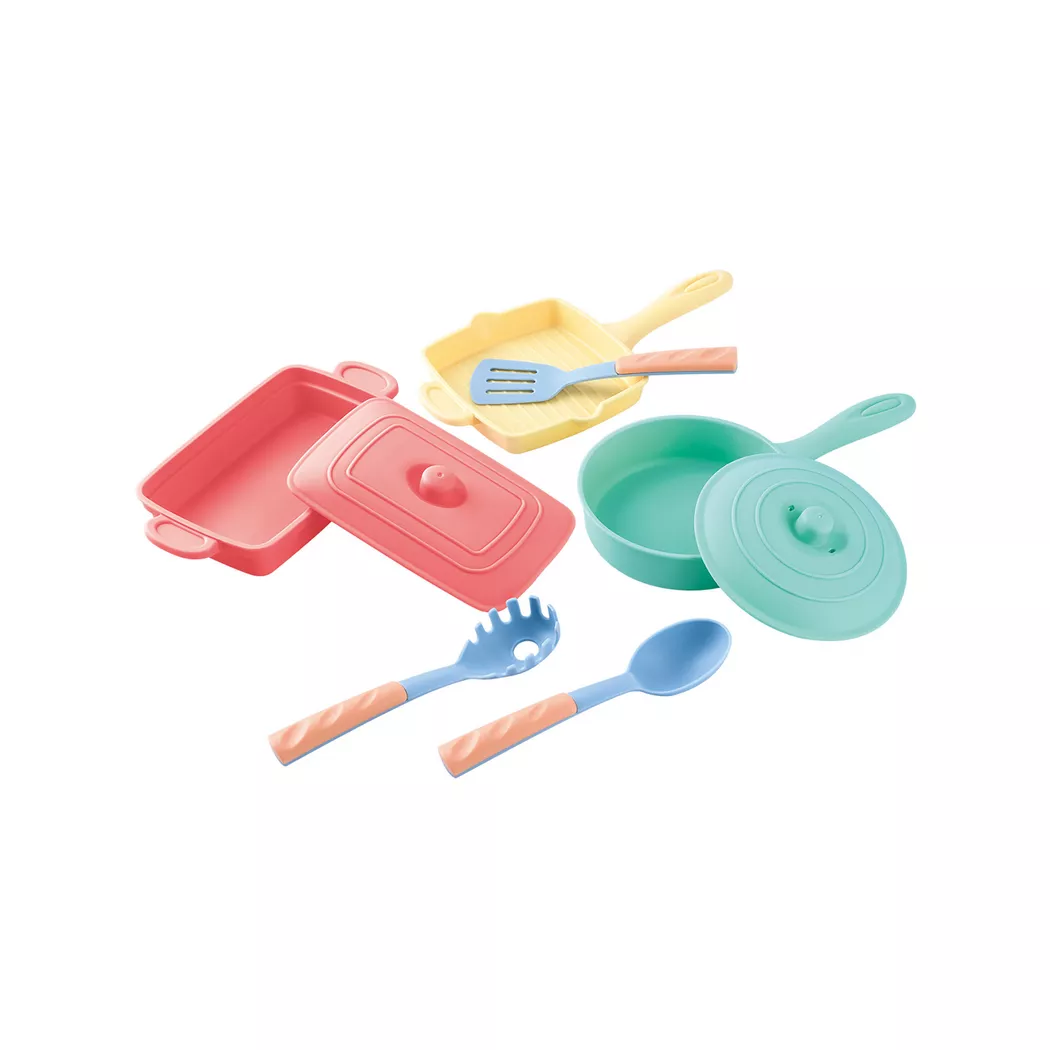 Play&Go - Topf- und Grillpfannen-Set, Multicolor
