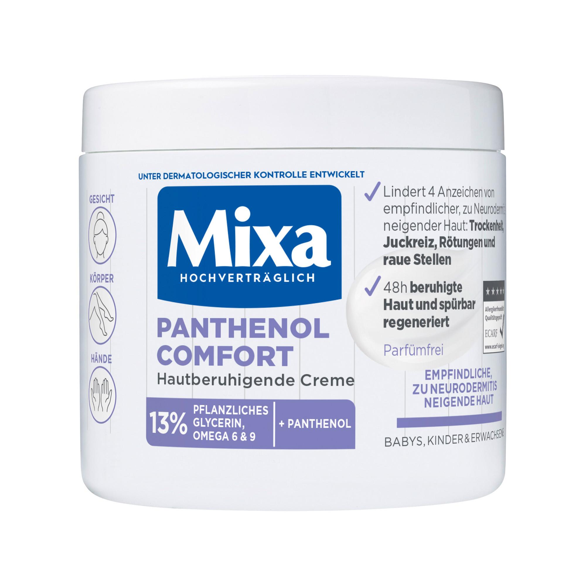 Mixa Panthenol Comfort Crème apaisante pour la peau 