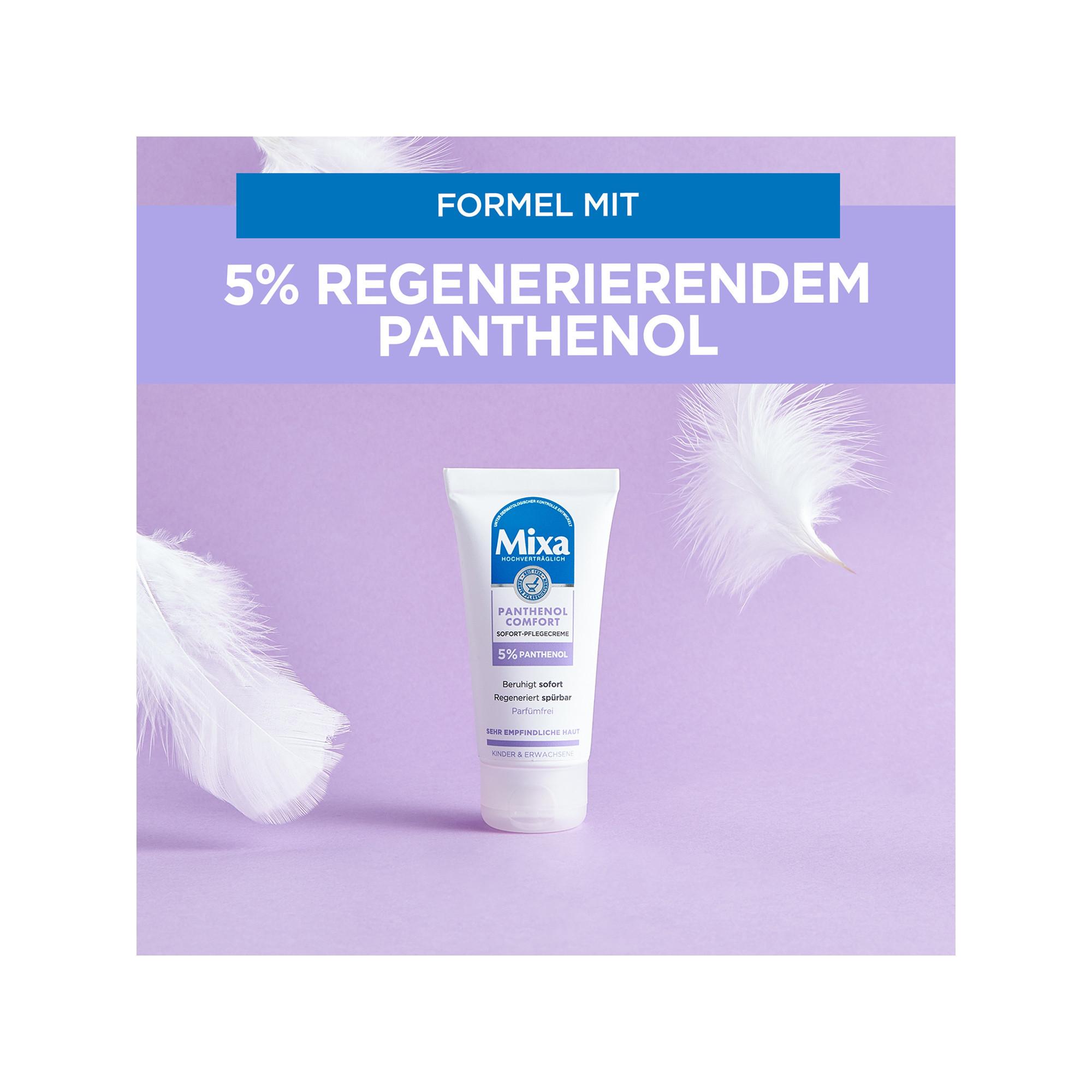 Mixa Panthenol Comfort Sofort-Pflegecreme für empfindliche Haut 