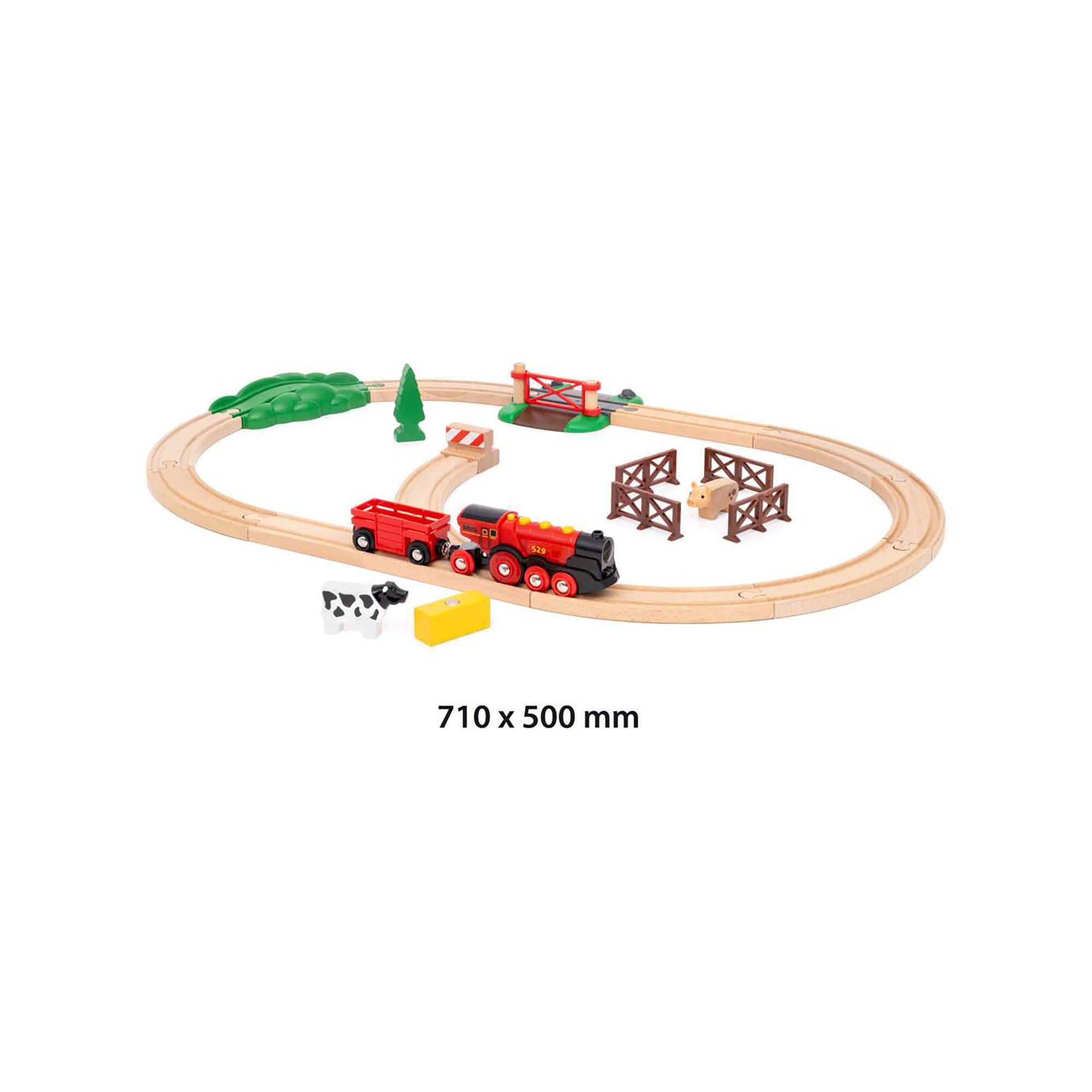 BRIO  Mighty Red Train Set 