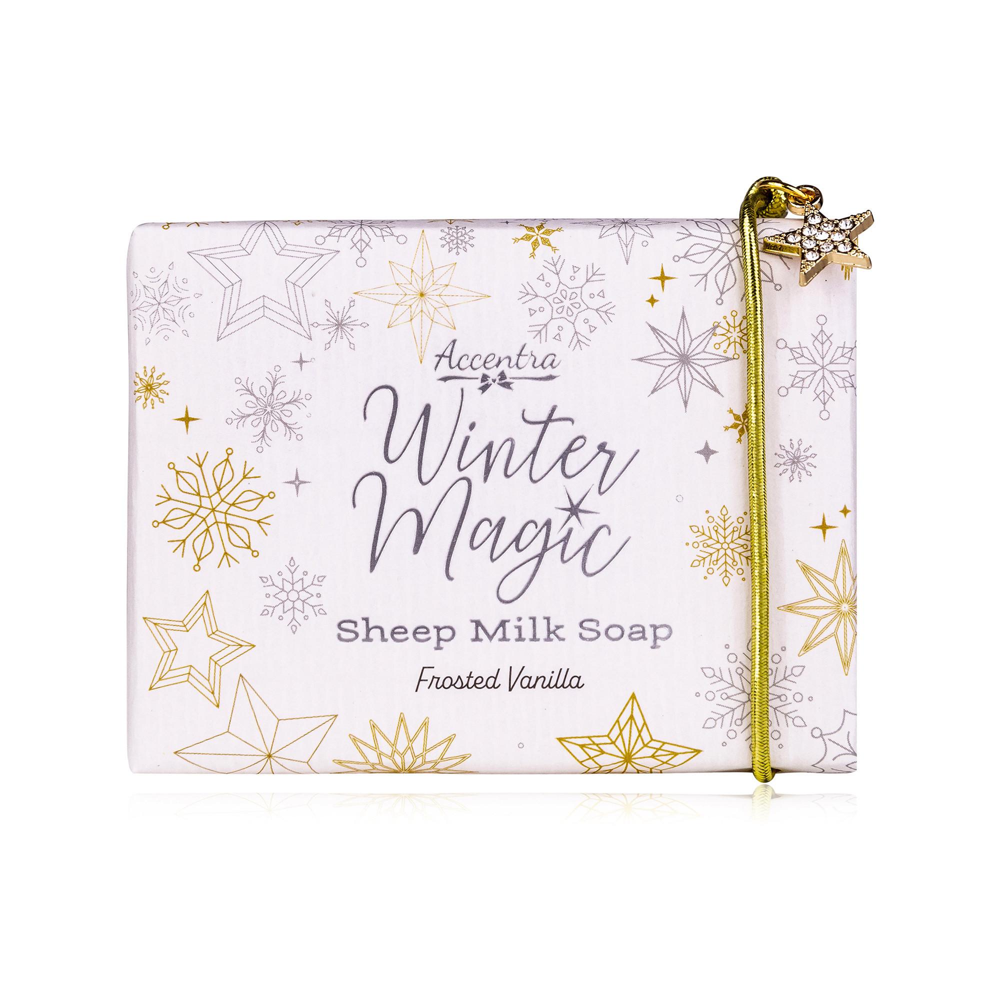 Accentra Winter Magic Savon au lait de brebis fait main 