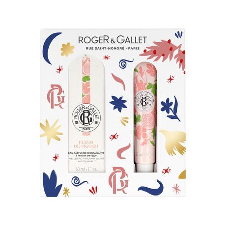 ROGER & GALLET RG Coffret Eau Parf&C.Mai. FdF Coffret Noël Fleur de Figuier Eau Parfumée Bienfaisante  