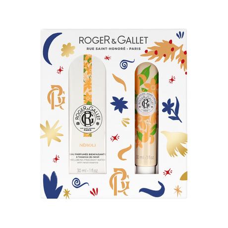 ROGER & GALLET RG Coffret E.Parf&C.M. Neroli Coffret Noël Neroli Eau Parfumée Bienfaisante  