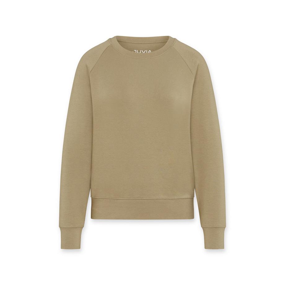 Juvia Felpa Girocollo Maniche Raglan  