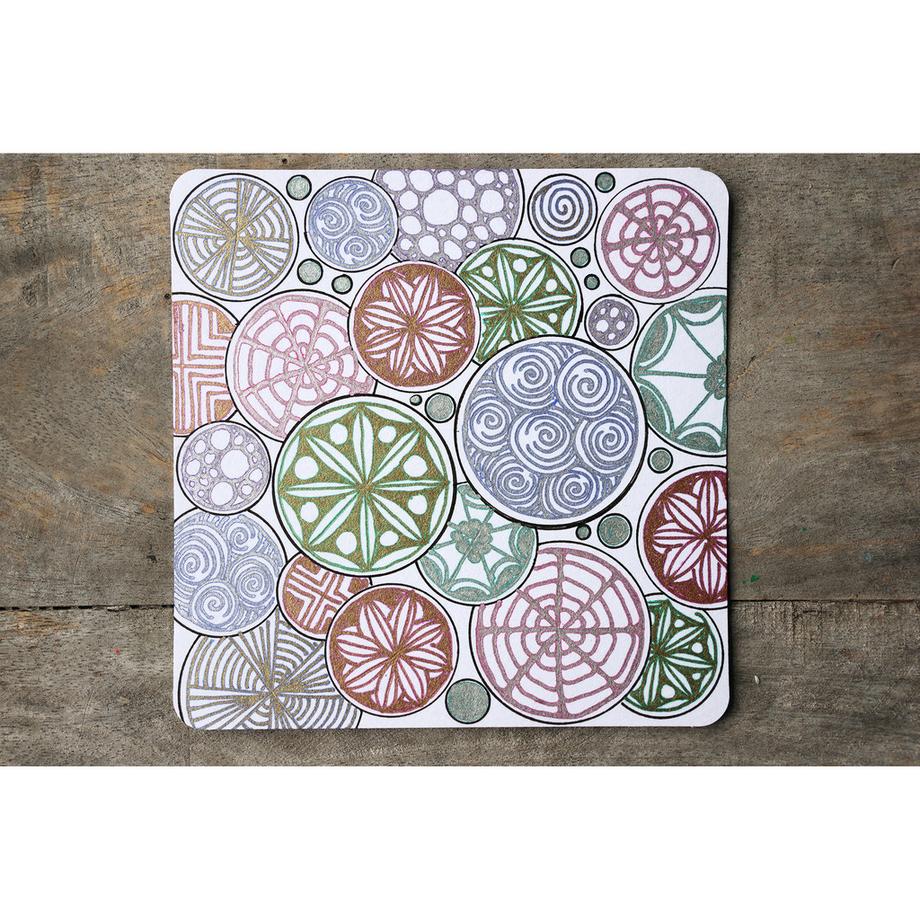 Sakura Gelroller Set Gold & Silver Shadow 