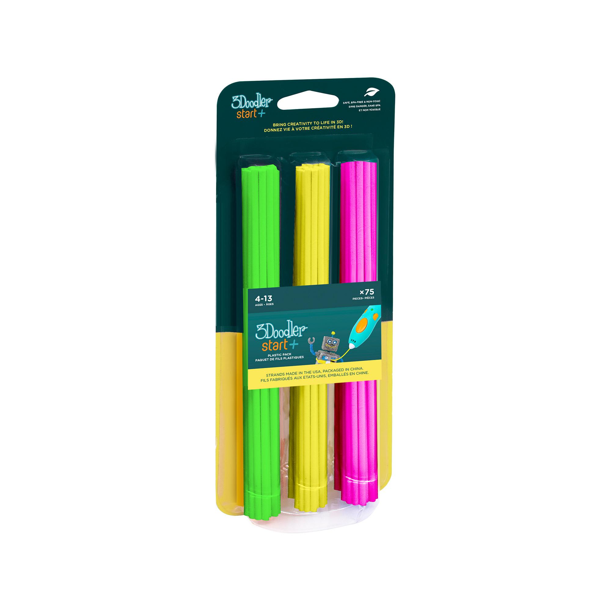 Wobble Works  3Doodler 75 Strands Neon 