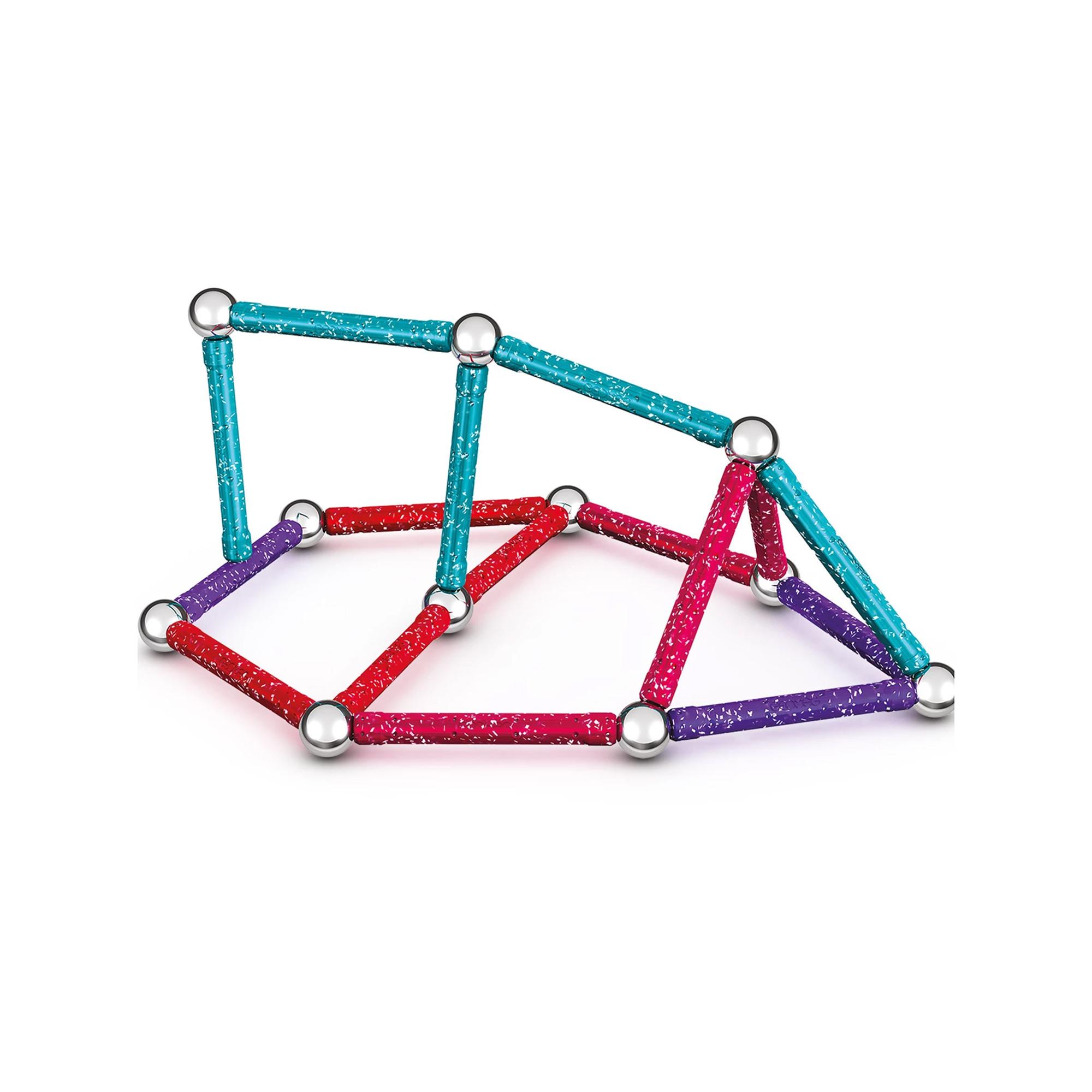 Geomag  Glitter Green Line, 60 Pièces 