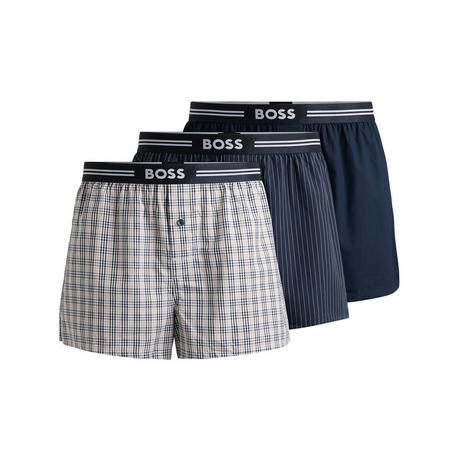 LC WAIKIKI Lot De 3 Caleçons Boxers En Coton Extensible Coupe Standard Pour Hommes Marine O 4379072